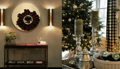 Weihnachten,Deko-Ideen,Luxus Eingangshalle,luxuriöse Konsole