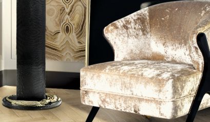 Luxus und Eleganz mit Samt Sesseln