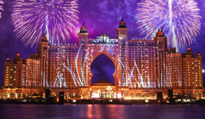 Luxushotels weltweit, um das neue Jahr zu feiern